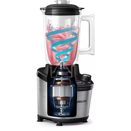 Блендер Philips HR3760/00 , 1.8 л ефективен капацитет кана - Philips