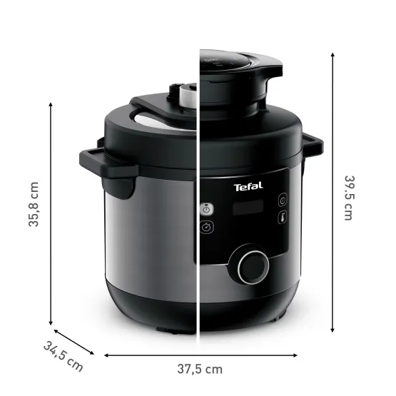 Мултикукър Tefal CY778830 под налягане TURBO CUISINE AND FRY