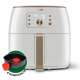 Уред за здравословно готвене Philips HD9870/20 AirFryer , 2225 , До 1,4 кг продукт - Philips