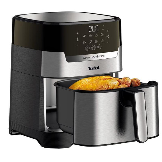 Уред за здравословно готвене Tefal EY505D15 Easy Fry & Grill Air Fryer - Tefal
