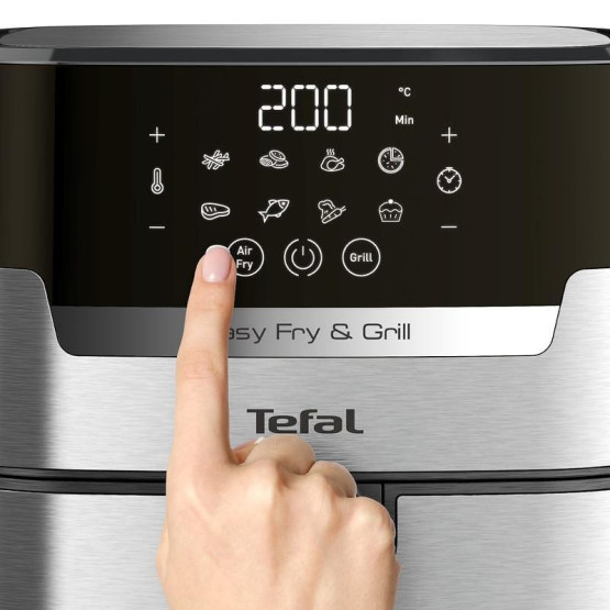 Уред за здравословно готвене Tefal EY505D15 Easy Fry & Grill Air Fryer - Tefal
