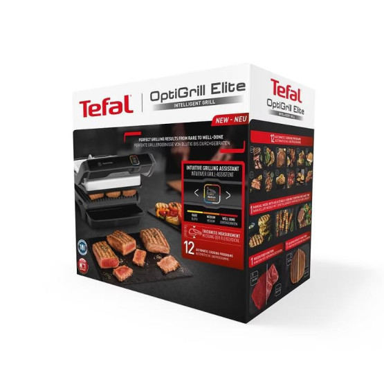 Грил преса Tefal OptiGrill Elite GC750D30
