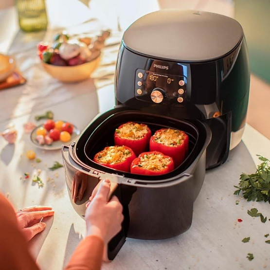 Уред за здравословно готвене Philips Airfryer XXL HD9867/90