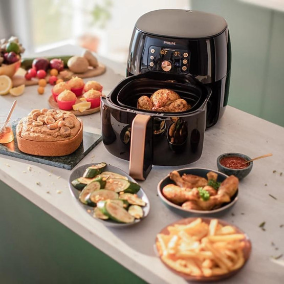 Уред за здравословно готвене Philips Airfryer XXL HD9867/90