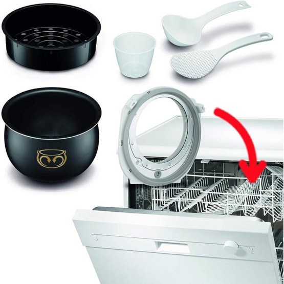 Мултикукър Tefal RK812110 , 750 , Купа с вместимост 5 л. - Tefal