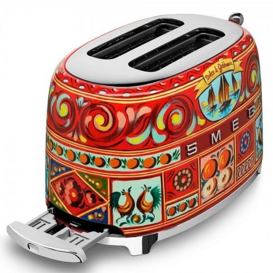 Тостер SMEG TSF01DGEU , 950 - SMEG