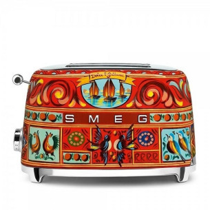 Тостер SMEG TSF01DGEU , 950 - SMEG