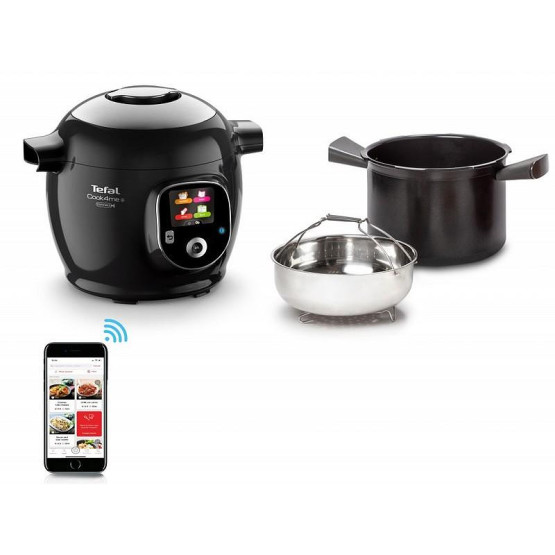 Мултикукър Tefal под налягане CY855830 EPC Cook4me +Connect