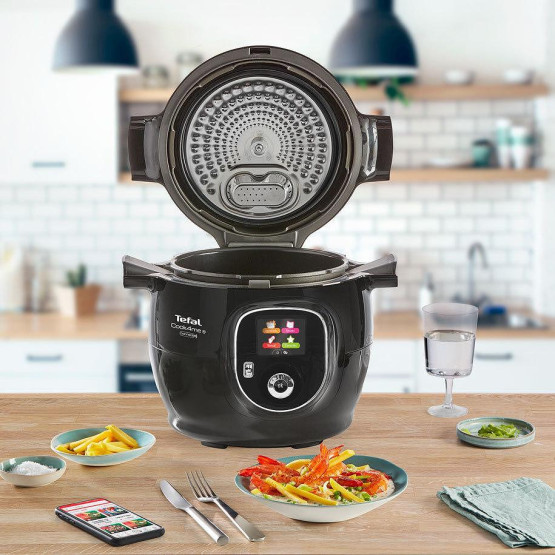 Мултикукър Tefal под налягане CY855830 EPC Cook4me +Connect