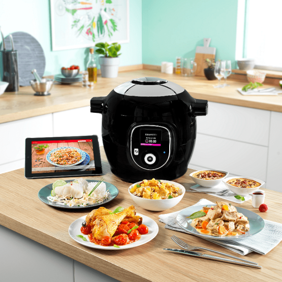 Мултикукър Tefal под налягане CY855830 EPC Cook4me +Connect