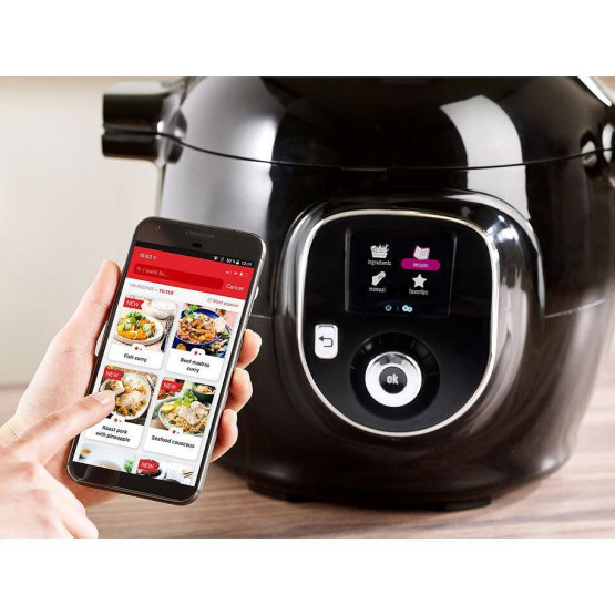 Мултикукър Tefal под налягане CY855830 EPC Cook4me +Connect