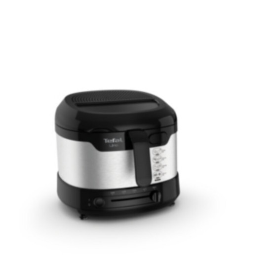 Фритюрник Tefal FF215D30 FRY UNO 1.8l METAL , 1.8 л мазнина, 1 кг продукти , 1600 - Tefal, Фритюрници