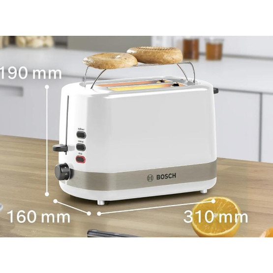 Тостер Bosch TAT6A511 , 2 бр. филии , 800