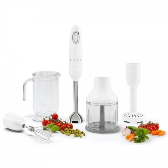 Пасатор SMEG HBF02WHEU , 1.4 L , 700 - SMEG, Миксер