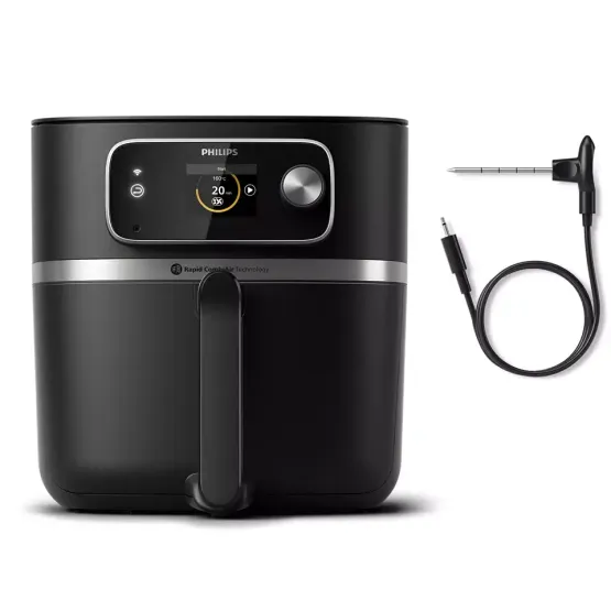 Уред за здравословно готвене Philips HD9880/90 AirFryer , 2200 , До 2 кг продукт