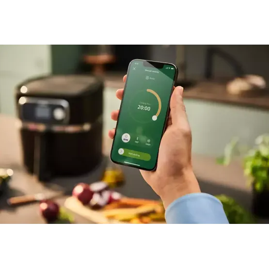 Уред за здравословно готвене Philips HD9880/90 AirFryer , 2200 , До 2 кг продукт