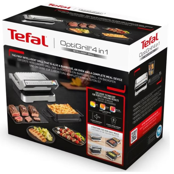 Грил преса Tefal GC774D30 OptiGrill 4 in 1
