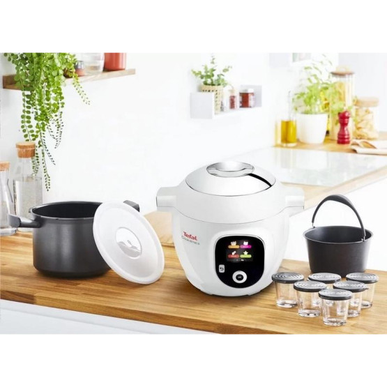 Мултикукър Tefal под налягане CY851130 EPC Cook4me , 1600 , 6 л - Tefal, Уреди за здравословно готвене