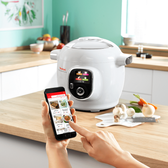 Мултикукър Tefal под налягане CY851130 EPC Cook4me , 1600 , 6 л - Tefal, Уреди за здравословно готвене
