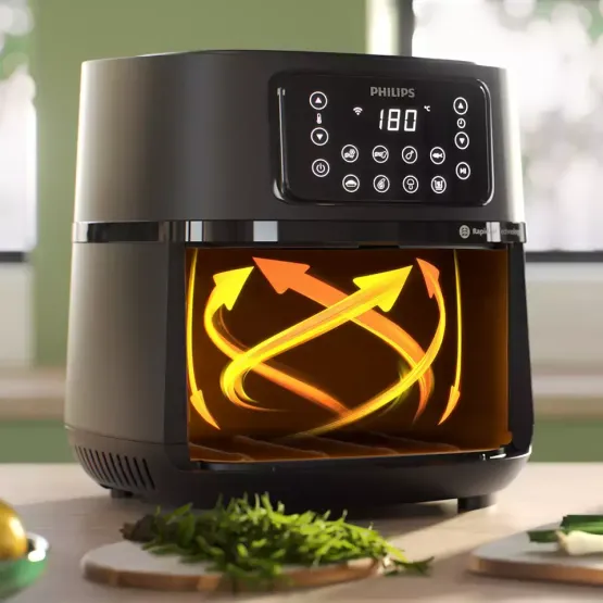 Уред за здравословно готвене Philips HD9285/90 AirFryer Connected