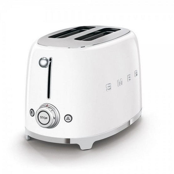Тостер SMEG TSF01WHEU , 950 - SMEG