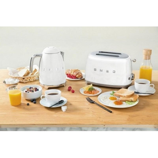 Тостер SMEG TSF01WHEU , 950 - SMEG