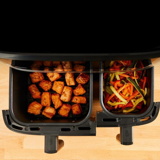 Уред за здравословно готвене Tefal EY905D10 DUAL EASY FRY & GRILL SS