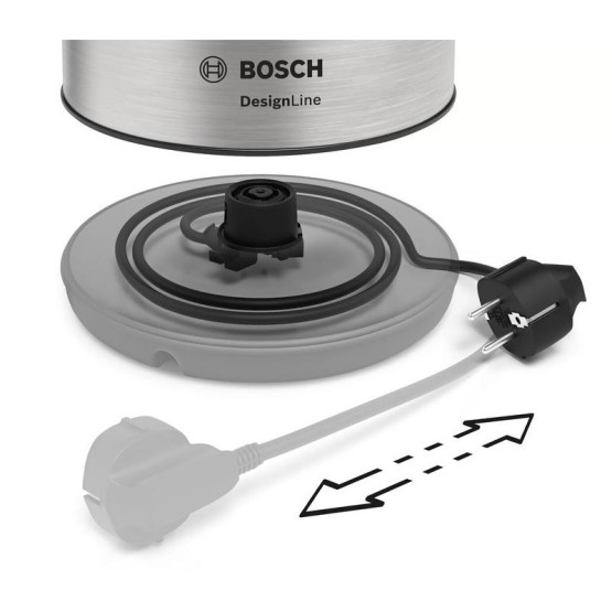 Електрическа кана Bosch TWK3P420 , 1.7 л , 2400 - Bosch