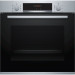 Фурна за вграждане Bosch HBA573BS1 , 71 L , Push бутони , А , Пиролиза - Bosch