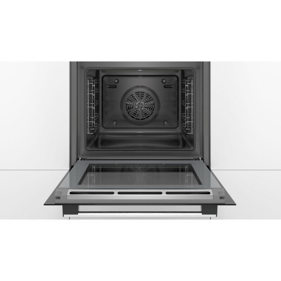 Фурна за вграждане Bosch HBA573BS1 , 71 L , Push бутони , А , Пиролиза - Bosch