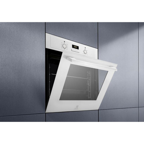 Фурна за вграждане Electrolux EOF3H40BW , 65 , Push бутони , А , Водно почистване - Electrolux