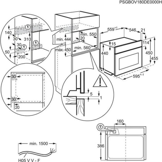 Вградена микровълнова фурна AEG KMK721880B (ST) , 42 , Сензорно - AEG