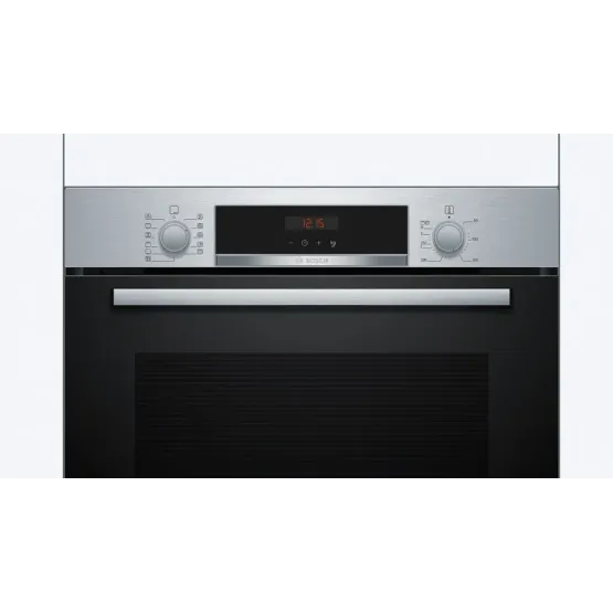 Фурна за вграждане Bosch HBA574BS3 , 71 , Push бутони , А+ , Пиролиза