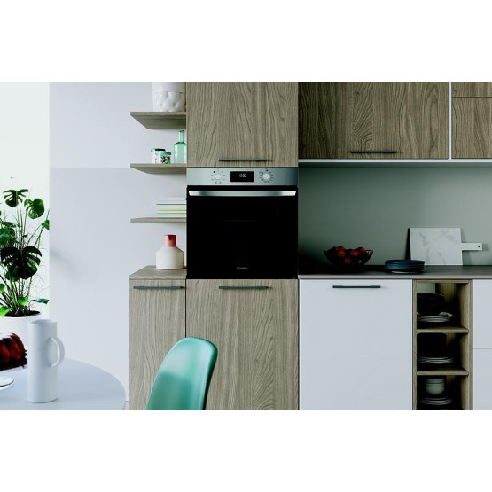 Фурна за вграждане Indesit IO 255HU X , 71 , Push бутони , А