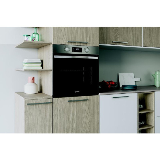 Фурна за вграждане Indesit IO 255HU X , 71 , Push бутони , А