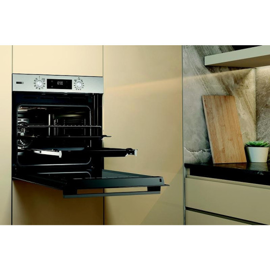 Фурна за вграждане Whirlpool OMSK58RU1SX , 71 , Push бутони , А+ , Пиролиза - Whirlpool