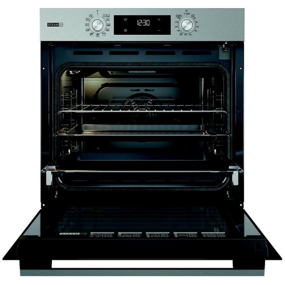 Фурна за вграждане Whirlpool OMSK58RU1SX , 71 , Push бутони , А+ , Пиролиза - Whirlpool