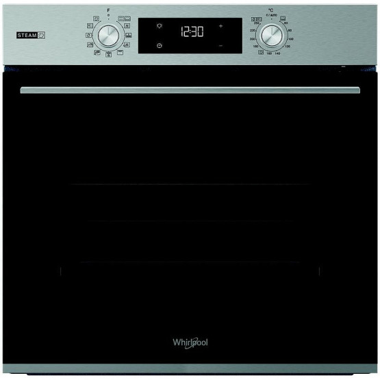 Фурна за вграждане Whirlpool OMSK58RU1SX , 71 , Push бутони , А+ , Пиролиза - Whirlpool