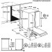 Съдомиялна машина за вграждане Electrolux EEA27200L , 13 комплекта, 600 Ш, мм, E - Electrolux