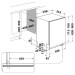 Съдомиялна машина за вграждане Hotpoint-Ariston H8I HP42 L , 14 комплекта, 600 Ш, мм, C