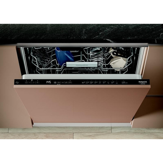 Съдомиялна машина за вграждане Hotpoint-Ariston H8I HP42 L , 14 комплекта, 600 Ш, мм, C