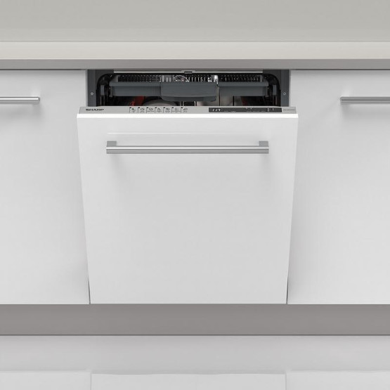 Съдомиялна машина за вграждане Sharp QW-NI27I47DX , 15 комплекта, 600 Ш, мм, D - Sharp
