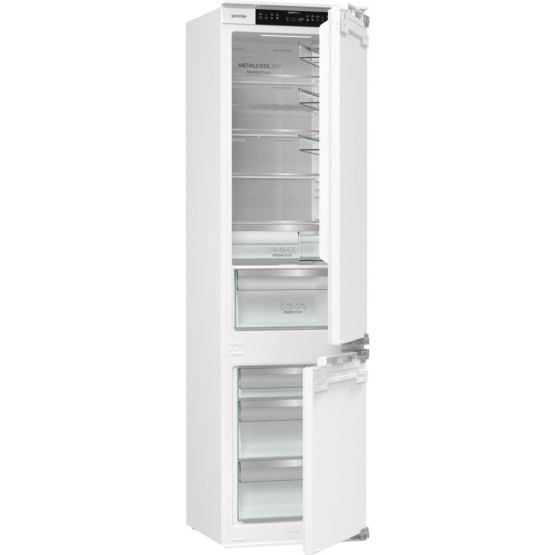 Вграден хладилник с фризер Gorenje NRKI519E82WF , 284 l, E , No Frost , Да