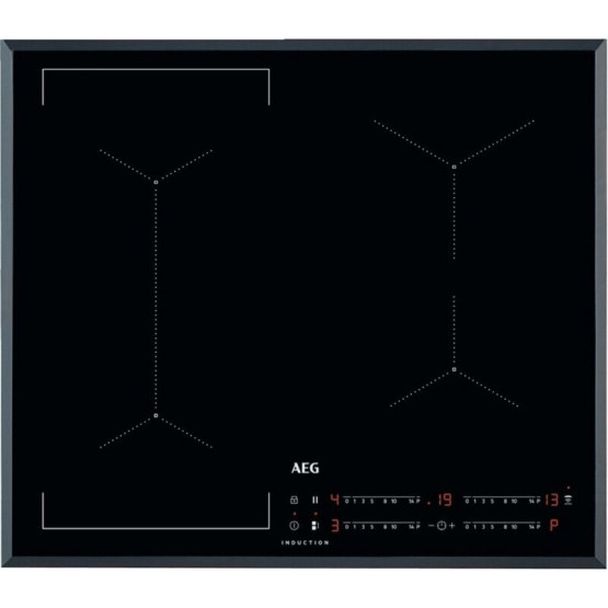 Вграден керамичен плот AEG IKE64441FB(ST) , Индукционен - AEG