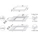 Вграден керамичен плот Hotpoint-Ariston HB 3760B NE , Индукционен - Hotpoint-Ariston