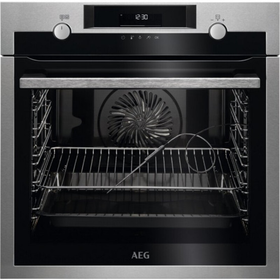 Вградена фурна AEG BPE558370M , 71 , Push бутони , А+ , Пиролиза - AEG