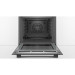 Фурна за вграждане Bosch HBA573BB1 , 71 L , Push бутони , А , Пиролиза - Bosch