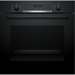 Фурна за вграждане Bosch HBA573BB1 , 71 L , Push бутони , А , Пиролиза - Bosch