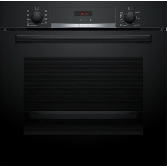 Фурна за вграждане Bosch HBA573BB1 , 71 L , Push бутони , А , Пиролиза - Bosch