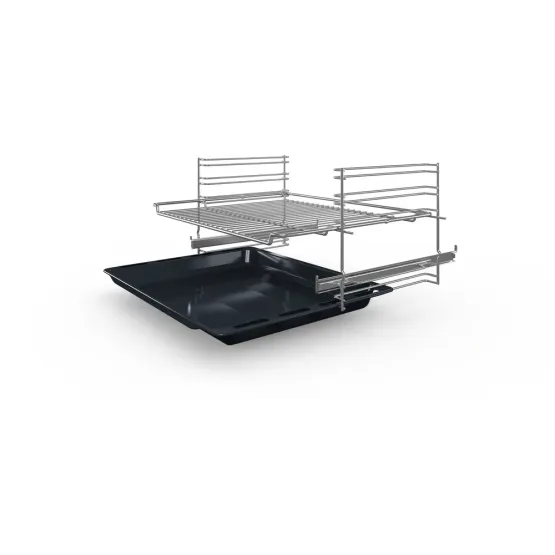 Фурна за вграждане Bosch HBF153EB0 , 66 , Eco Clean Direct , Push бутони , А